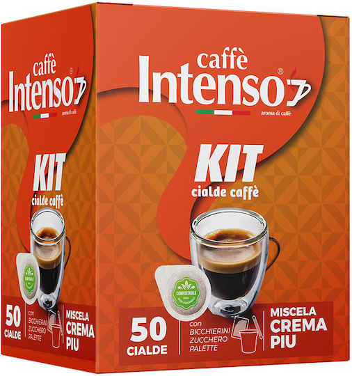 Ταμπλέτες Espresso Ese Intenso Caffe Miscela Crema Piu 50 Τεμάχια