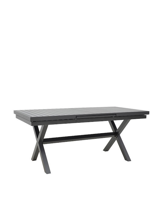 Outdoor Dining Set Dagyn Azelie 7 Pieces Grey