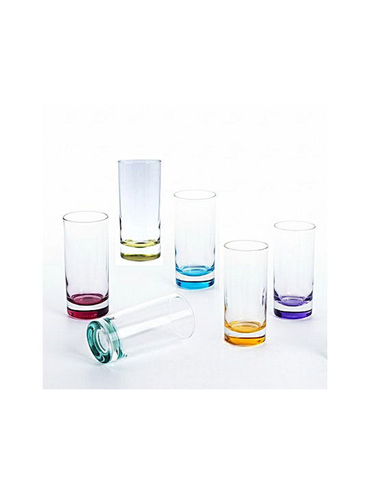 Domumart Σετ Ποτήρια Νερού από Γυαλί 280ml 6τμχ