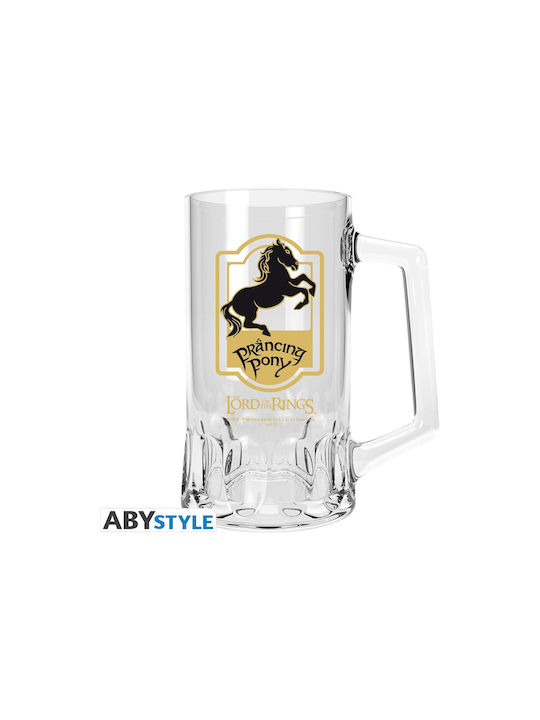 Abysse Lord Of The Rings - Prancing Pony Pahar Bere din Sticlă 500ml 1buc