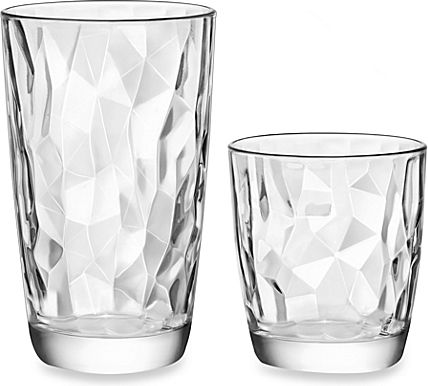 Diamond Set de pahare pentru apa din Sticlă 470ml 6buc