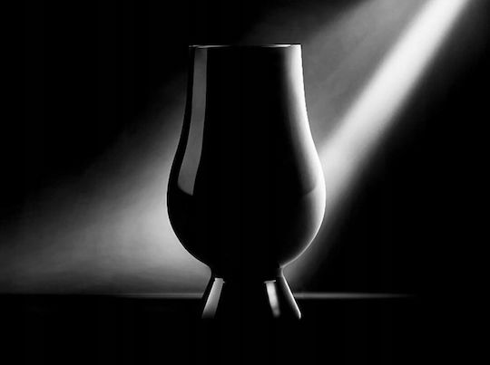 Glencairn Crystal Glas aus Kristall in Schwarz Farbe 200ml