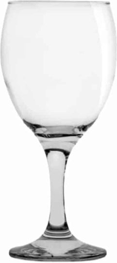 Uniglass Alexander Set Brillen Rotwein Kelch Glas 245ml 12Stücke