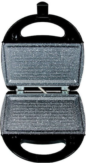 Eldom Multix 5 in 1 Sandwich Maker for 2 Toasts 850W Black