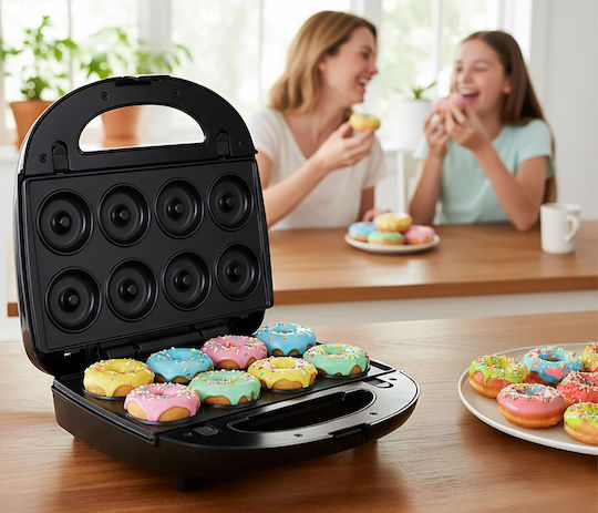 Eldom Multix 5 in 1 Sandwich Maker for 2 Toasts 850W Black