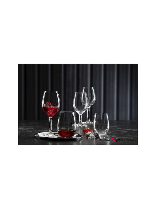 Espiel Set of Glasses White Wine / Cocktail/Drinking made of Glass in Honey Color 6pcs