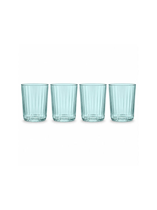 Royal Leerdam Dreamline Water Glass Set in Green Color 370ml 4 Pieces