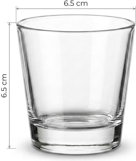 Χειροκάμωτο Ποτήρι από Γυαλί 105ml