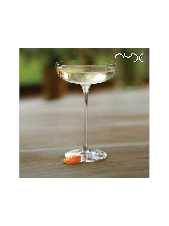 Espiel Nude Savage Coupe Set Brillen Champagner aus Glas Kelch 3 Stück