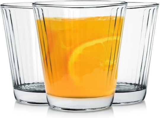 Excellent Houseware Σετ Ποτήρια από Γυαλί 220ml 3τμχ