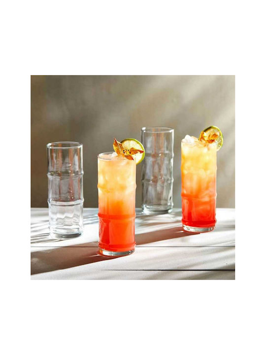 ONIS Tiki Bamboo Σετ Ποτήρια Κοκτέιλ/Ποτού από Bamboo 475ml 6τμχ