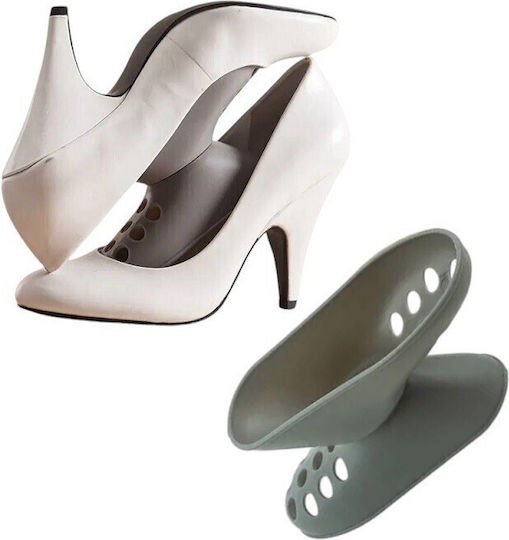 Plastic Shoe Box in Grey Color 20x8cm 8 Pieces