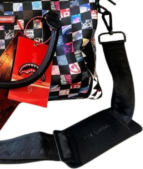 Sprayground Check Σακ Βουαγιάζ Υφασμάτινο