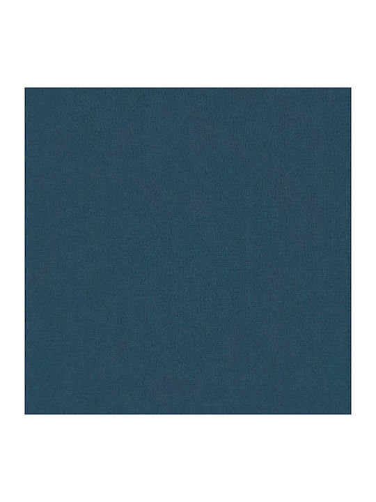 Πολυθρόνα Βελούδινη Μπλε 88x90x77cm
