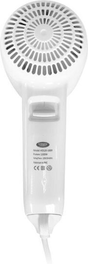 Limpio Uscător de Păr de Mână Limpio Hd 120 Oprire Automată După 60 S Putere 1200w Multicolor Alb
