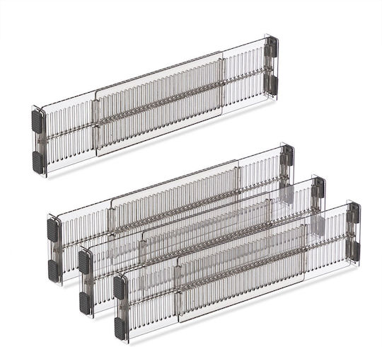 Relaxdays Separator Sertare 8x28x28cm 8 Bucăți 10048748
