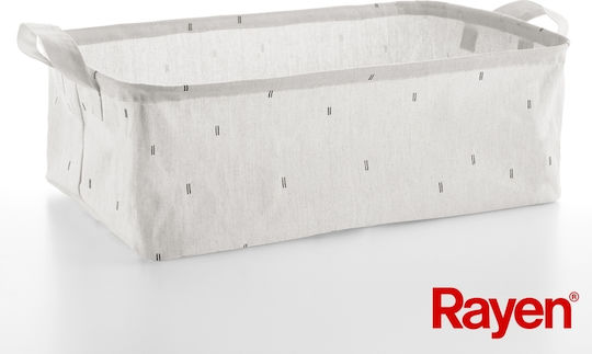 Rayen Υφασμάτινο Organizer Συρταριών Ρούχων σε Γκρι Χρώμα 60x40x20cm