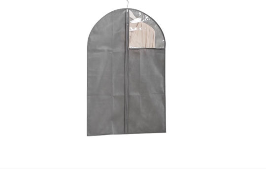 Zeller Stoff Aufbewahrungshülle für Kleidung in Gray Farbe 60x90cm 1Stück