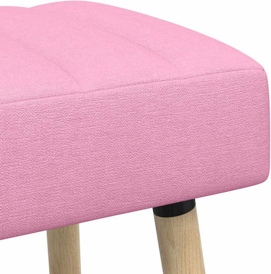 Dining Bench 80x40x46cm Pink Dining Bench 80x40x46cm Pink
