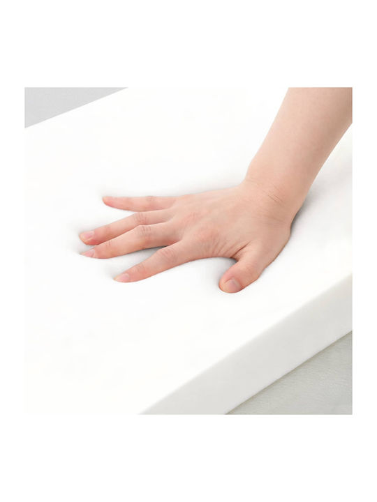 Bancă De Bucătărie Cu Material Textil Roz 80x40x46cm