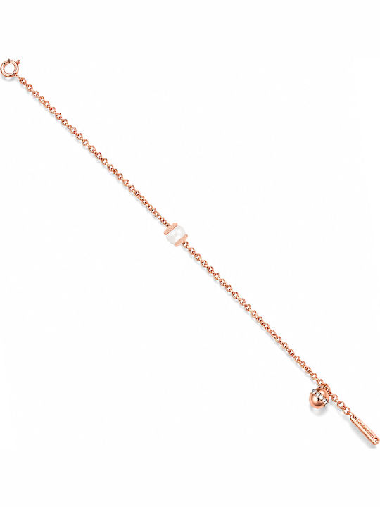 Rebecca Women's Bracelet made of Silver Gold Plated