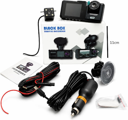 Black Box Камера за автомобил с двойно записване Full Hd 1080p Задна камера Full Hd 1080p Dual Dash Camera Rear Camera Tf239214