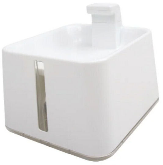 M-Pets Automatic Waterer Fountain from ABS Plastic for Dog & Cat 2.4lt in Grey Colour