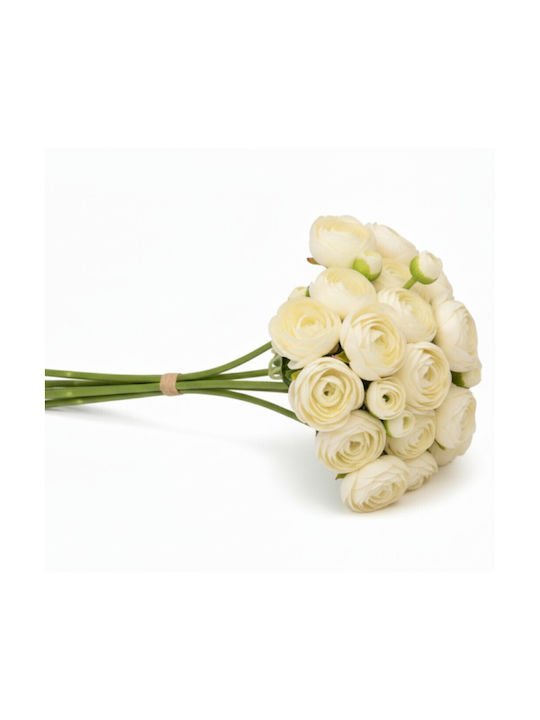 Mini Buttercup Bouquet Salmon 12cm