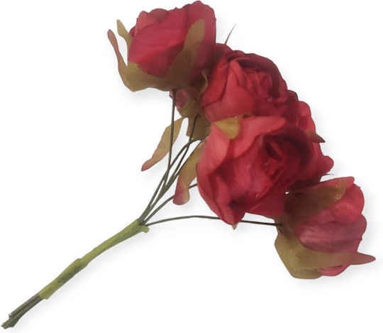 Mini Rosen-Set 3cm Rote 6 Stück