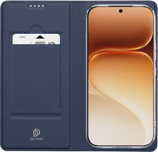 Dux Ducis Калъф Honor 600 Pro Skin Pro Series Държач за карти Стойка Нощно синьо