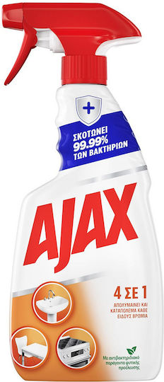 Ajax 4 σε 1 Cleaning Liquid General Use Disinfectant 500ml