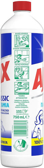 Ajax Classic Lichid de Curățare pentru Geamuri 1x750ml