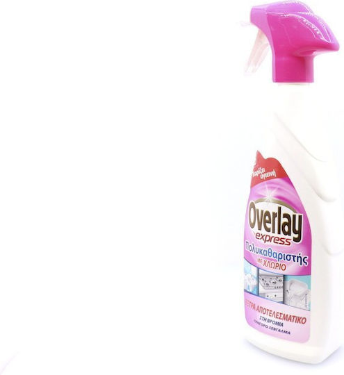 Overlay Express Πολυκαθαριστής Χλώριο Καθαριστικό Spray Γενικής Χρήσης 650ml