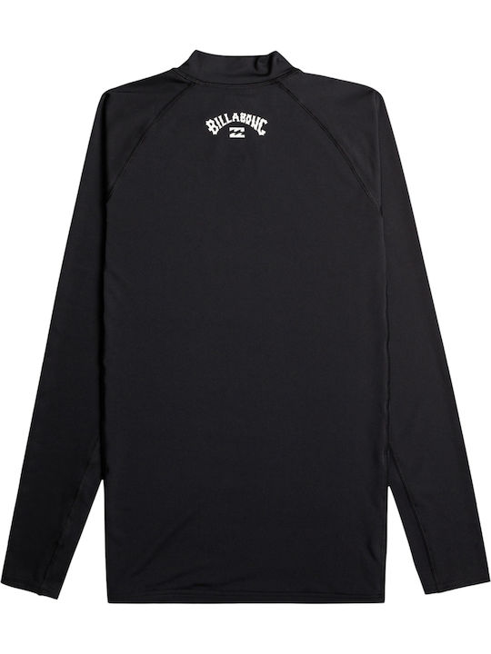 Billabong Waves All Day UPF 50 Мъжка Дълъг Ръкав Слънцезащитна Блуза Черна