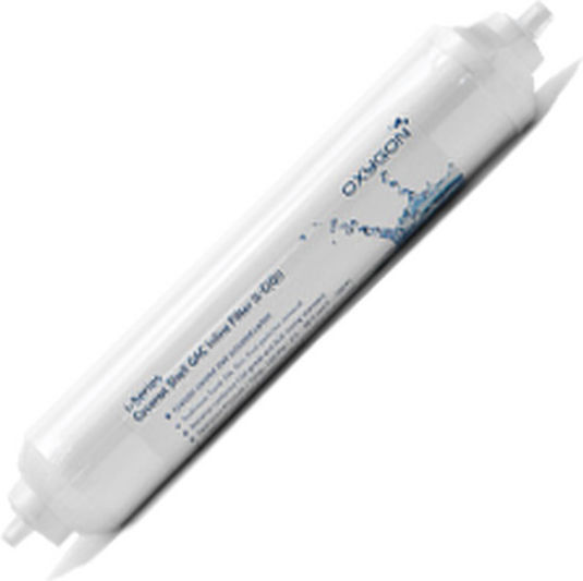Oxygon Ersatz-Wasserfilter Arbeitsplatte / Unter der Spüle / Zentrales Wasserfiltersystem I-Series In-Line 5 μm 1Stück