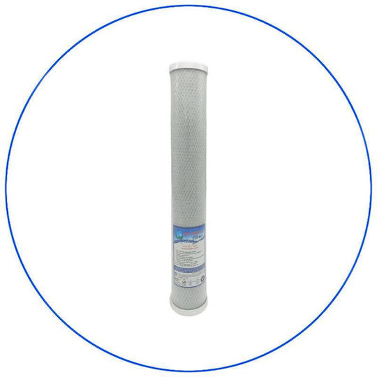 Proteas Filter Ersatz-Wasserfilter Zentrales Wasserfiltersystem aus Aktivkohle 20" Cto 5 μm (Mikrometer)