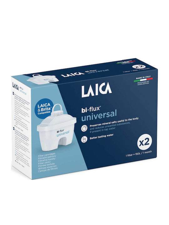 Laica Ανταλλακτικό Φίλτρο Νερού για Κανάτα Slim F2 2τμχ