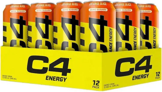 Cellucor Băutură Energizantă Portocaliu cu Carbonatare la Cutie 12x500ml