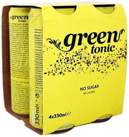 Green Tonic cu carbonatare în Cutie 4x330ml