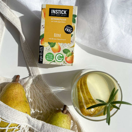 Instick Eistee Kirsche Pulver Ohne Kohlensäure 500ml