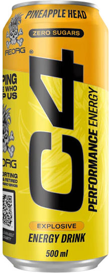 Cellucor Energy-Drink Kaugummi mit Kohlensäure, Zuckerfrei in Kiste 500ml
