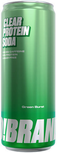 Pro!brands Klare Protein Soda Grüner Ausbruch 330ml