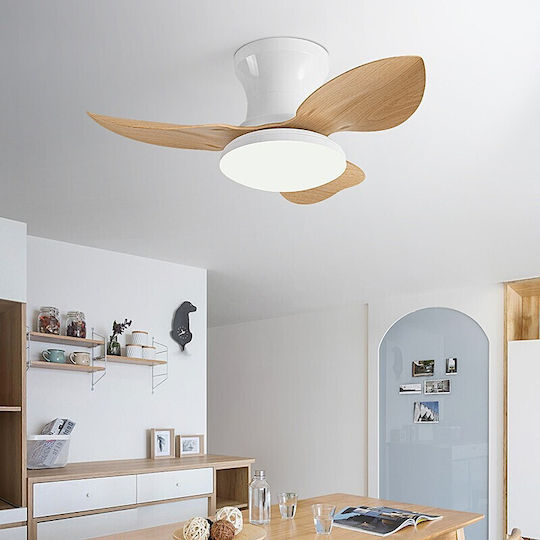 Home Lighting Ανεμιστήρας Οροφής 65cm με Φως Λευκός