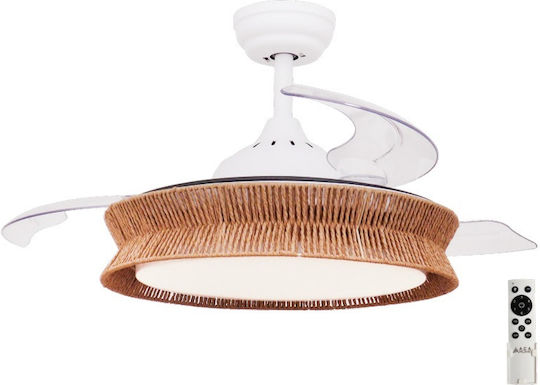 Aca Ventilator de Tavan cu Lumină Alb