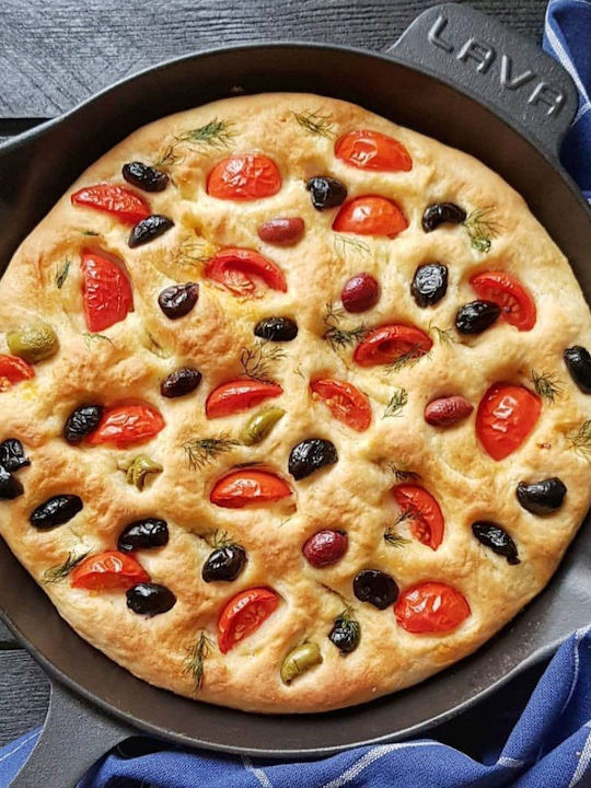 Lava Τηγάνι από Μαντέμι 30cm