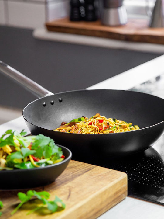 Kitchen Craft Pan from Carbon Steel with Non-Stick Coating 30cm