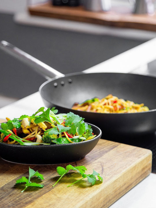 Kitchen Craft Pan from Carbon Steel with Non-Stick Coating 30cm
