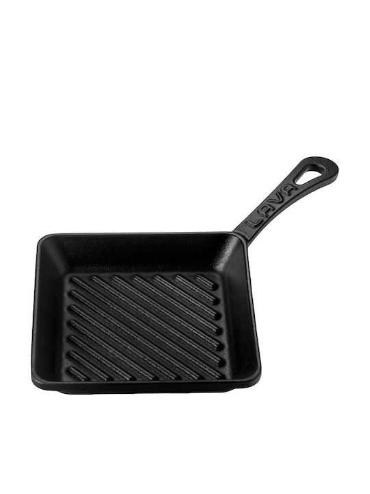 Lava Lava Gusseisen Grill mit Emaille Innenbeschichtung 16cm