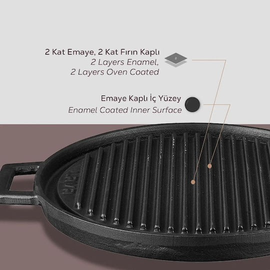 Lava Διπλή Σωτέζα από Αλουμίνιο 28cm