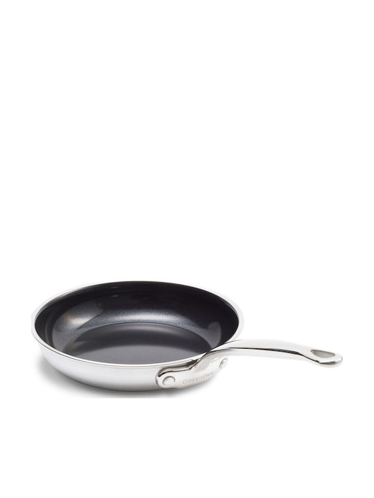 Green Pan Тиган от Неръждаема Стомана с Керамично Покритие 24cm